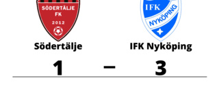IFK Nyköping tog bortaseger mot Södertälje