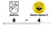 Gamla Upsala 2 segrade mot Knivsta på bortaplan