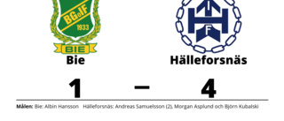 Andreas Samuelsson gjorde två mål när Hälleforsnäs vann