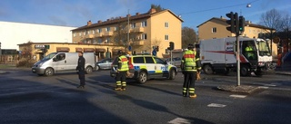 Trafikolycka på Svartbäcksgatan