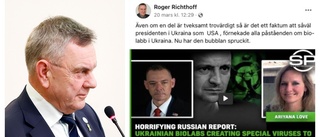 Riksdagsledamot spred film där Ryssland tackas för kriget – Roger Richthoff (SD): "Ett misstag"