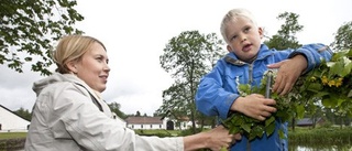 Bland blöta blomsterbindare