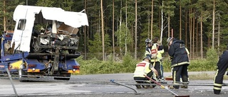 Lastbilschaufför åtalas för olycka