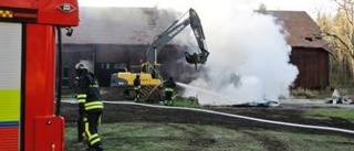 Snabbsläckt brand i Åkerby