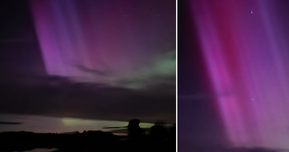 Les aurores boréales à Vimmerby – Anne-Louise a capturé le spectacle en photo