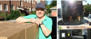 Här levereras två ton material till arkivet i Norrköping • "Legat dolt i 40-50 år"