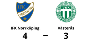 Seger för IFK Norrköping mot Västerås efter stark andra halvlek
