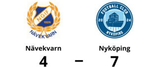 Tuff match slutade med förlust för Nävekvarn mot Nyköping