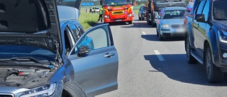 Flera fordon i olycka utanför Norrköping