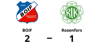 Ledning i halvtid – då tappade Rosenfors och förlorade