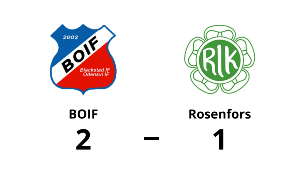 B.O.IF vann mot Rosenfors