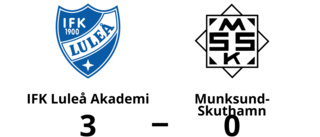 IFK Luleå Akademi vann efter Samuel Lindgrens dubbel