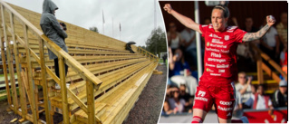 Nya läktare: Så har Bergnäset rustats för Piteås match