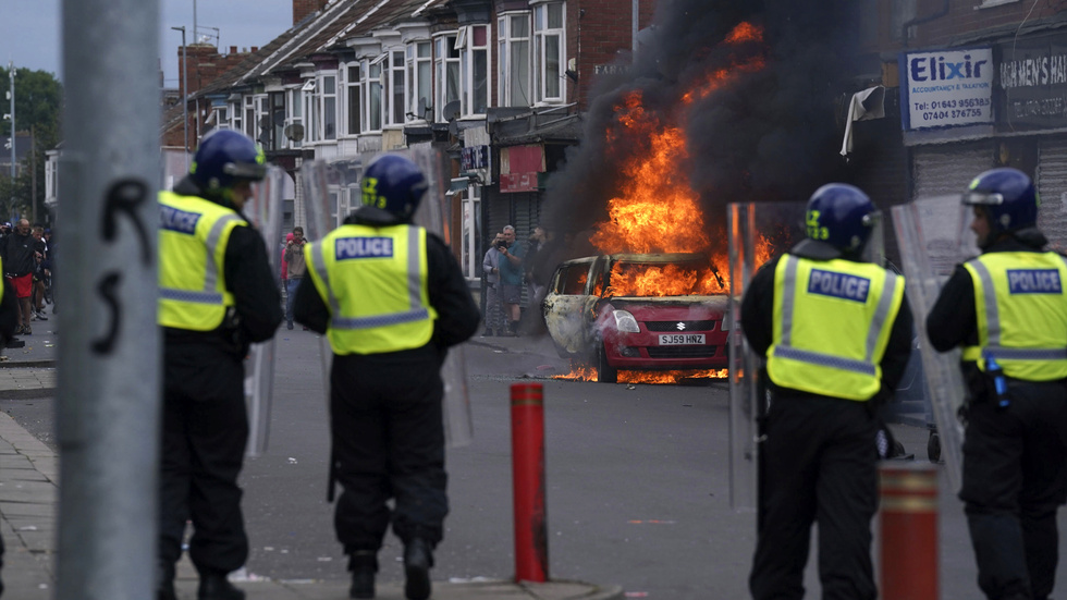 En bild från Middlesbrough i England tidigare i augusti.