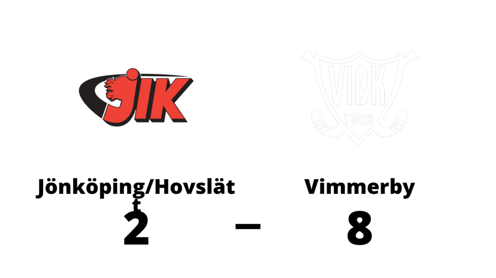 Jönköping/Hovslätt förlorade mot Vimmerby IBK