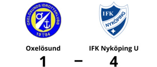 IFK Nyköping U bröt Oxelösunds fina vinstsvit