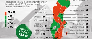 Bostadsinbrotten minskar – goda grannar bidrar