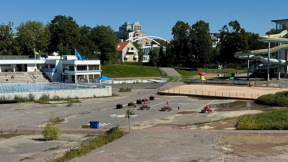 Jag tittade ner på ödetomten som tidigare var en av Linköpings lungor, skriver en Linköpingsbo.