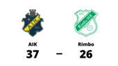 Jakob Andersson fixade segern för AIK