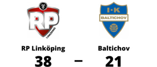 RP Linköping utklassade Baltichov på hemmaplan