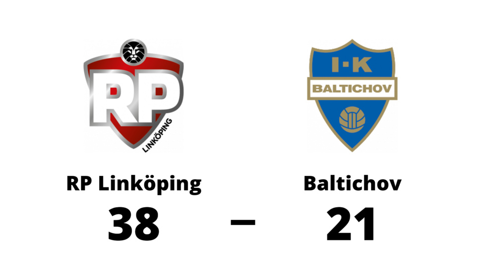 RP IF Linköping vann mot IK Baltichov