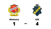 Almtuna föll i toppmötet mot AIK