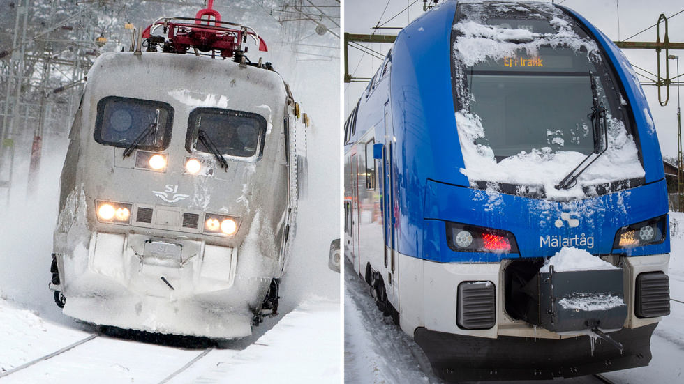 Tågbolagen skyller på vintern, för tänk att den kom i år igen! skriver skribenten.