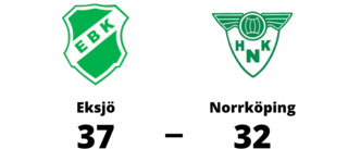 Eksjö besegrade Norrköping med 37-32