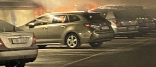 I DAG: Brand utbröt i parkeringshus i Luleå