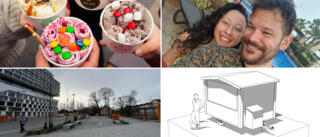 Ny glasskiosk i Eskilstuna – säljer virala glasstrenden