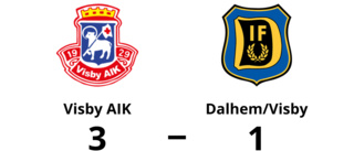Visby AIK tog tre poäng i sin första match