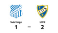Förlust för Svärtinge mot UIFK med 1-2