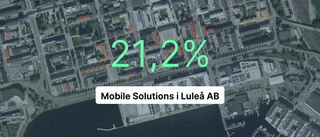 Intäkterna fortsätter växa för Mobile Solutions i Luleå AB