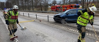 Trafikolycka utanför Vimmerby – äldre man lindrigt skadad