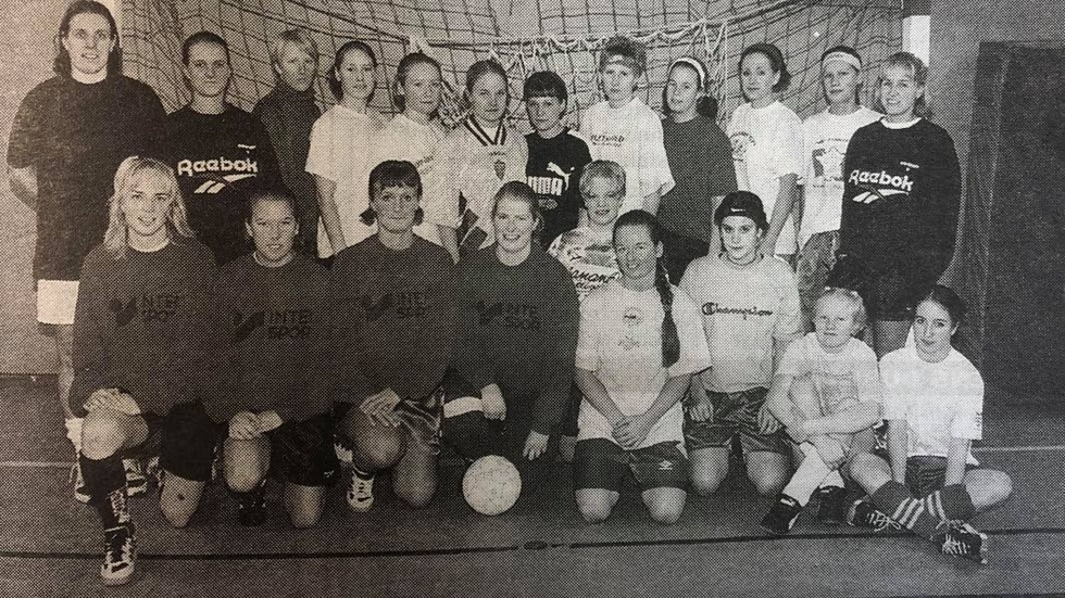 1999. Vimmerbys damer var redo för futsal-SM.