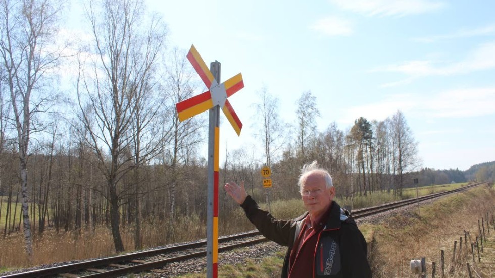Bengt Walla är ordförande i Järnvägsfrämjandet avdelning öst
