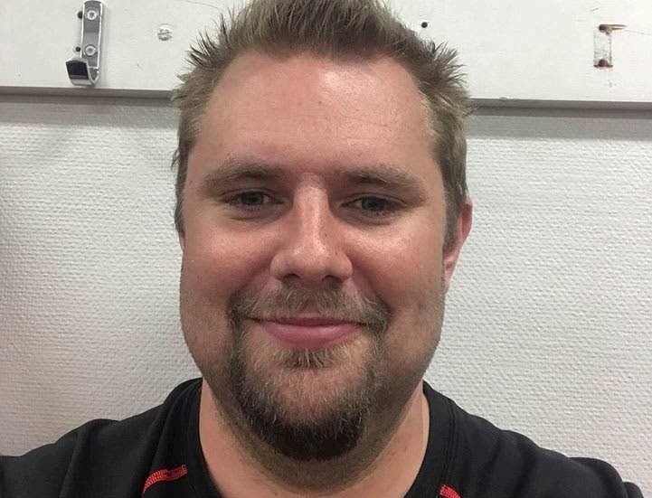 Erik Persson, tränare i Torpa AIS.