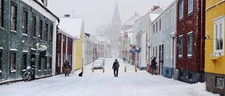 Då kommer snön till Västervik