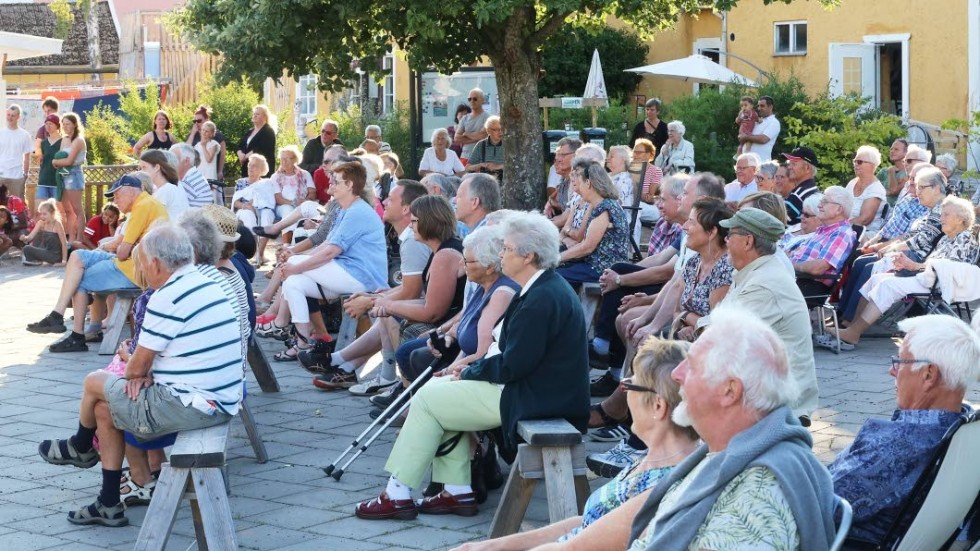 Rekordmånga besökare kom till Sommartorget.