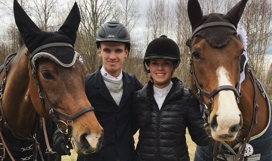 Syskonen Daniel och Evelina Siverholm har kvalat in till Elmia Horse Show i Jönköping