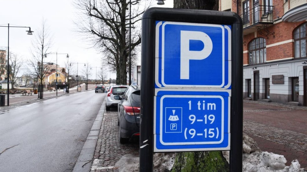 Parkeringssituationen i Västerviks centrum var föremål för debatt under året som gick.
