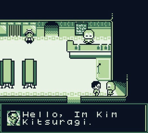 "Disco elysium" i Game Boy-skrud. Pressbild.