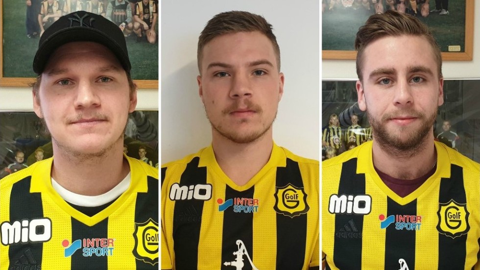 Under måndagen presenterade Gullringen tre nya spelare: Robin Gustafsson från Djursdala, Samuel Lindell från Kisa och Daniel Johansson från Södra Vi.
