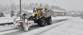 Mycket snö i norr – södra Sverige får vänta