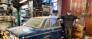 Från epa-traktor till veteran-Volvo – renovering pågår