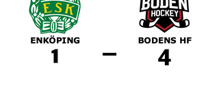 Bodens HF vann borta mot Enköping