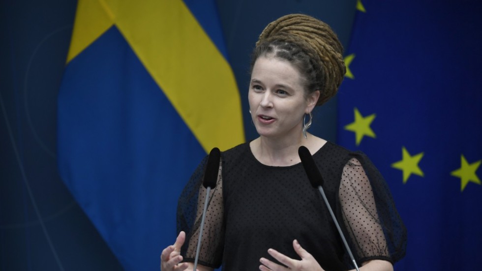 Idrottsminister Amanda Lind (MP). Arkivbild.