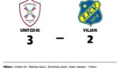 Uddamålsförlust för Viljan mot United IK