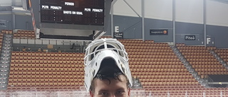 Målvakten från Piteå tränar med Luleå Hockeys A-lag