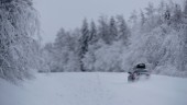 Snö drar in över västra Svealand